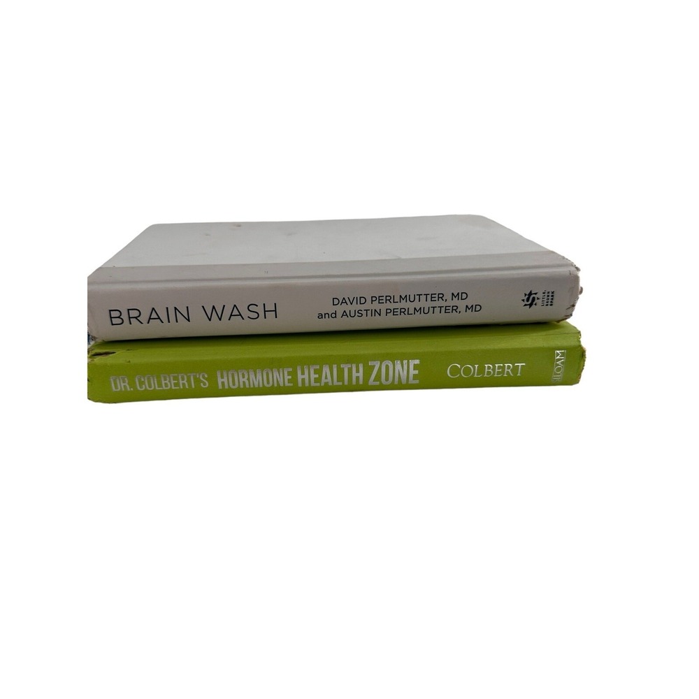 Dr. Colbert's Hormone Health Zone: Lose Weight 2 Book Bundle Brain Wash Energy